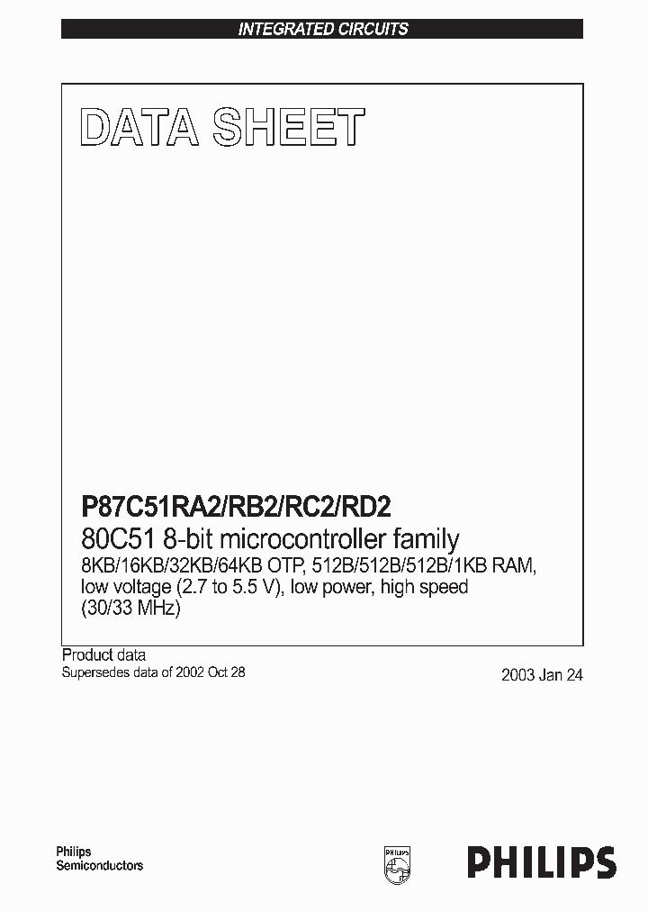 P87C51RA2_99836.PDF Datasheet