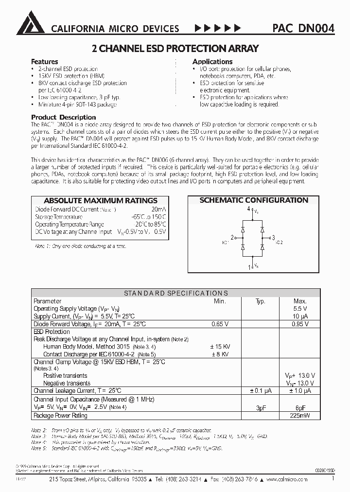 PACDN004_124007.PDF Datasheet