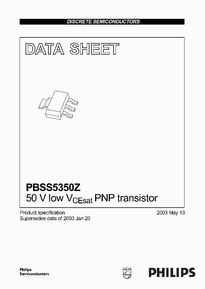 PBSS5350Z_149392.PDF Datasheet