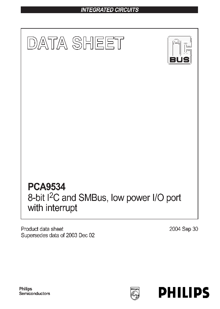 PCA9534BS_189982.PDF Datasheet