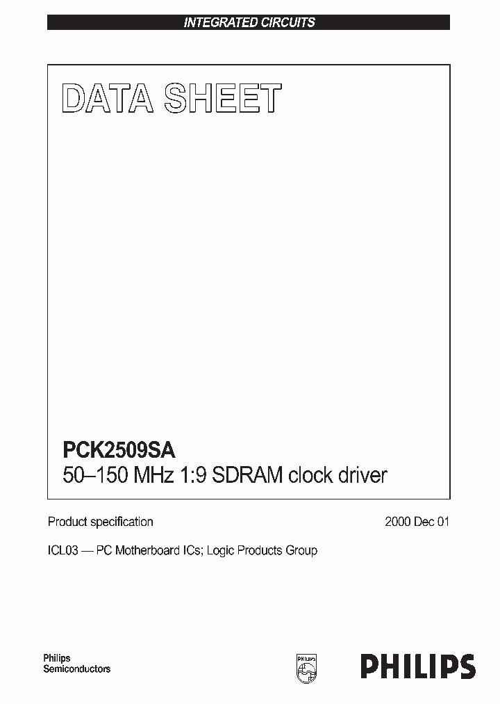 PCK2509SA_143270.PDF Datasheet