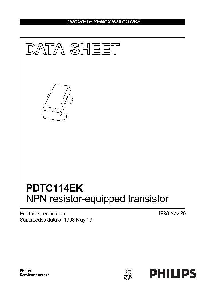 PDTC114EK_24670.PDF Datasheet