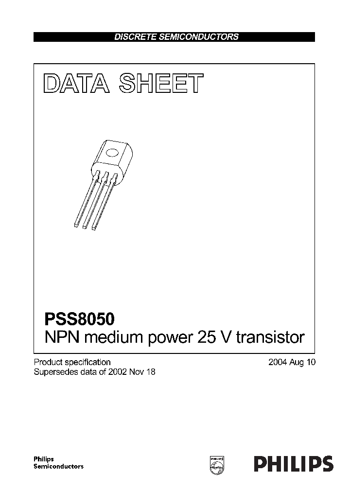 PSS8050_4574.PDF Datasheet