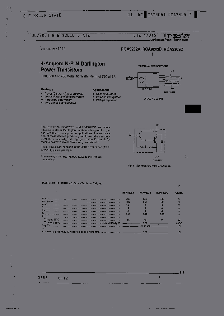 RCA9202A_175982.PDF Datasheet