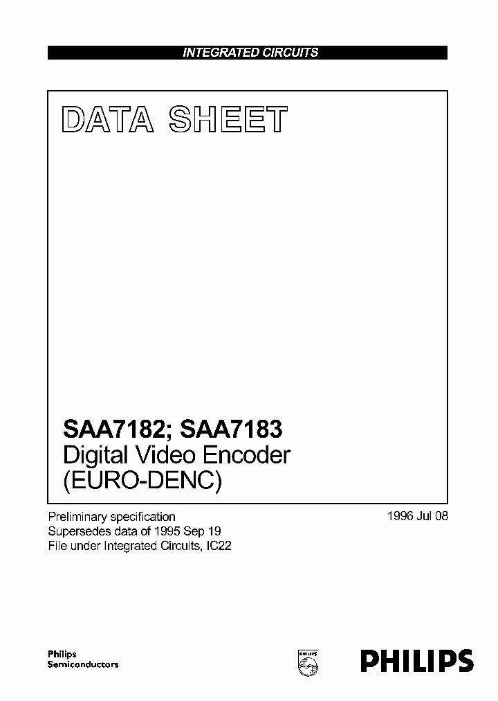 SAA7182_100695.PDF Datasheet