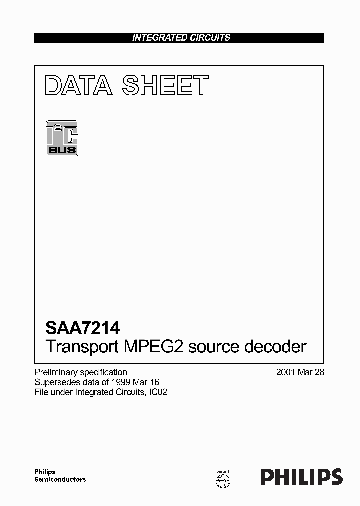 SAA7214_164345.PDF Datasheet