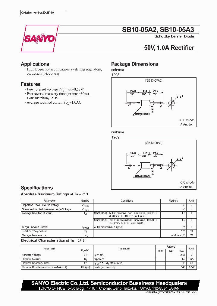SB10-05A2_157655.PDF Datasheet