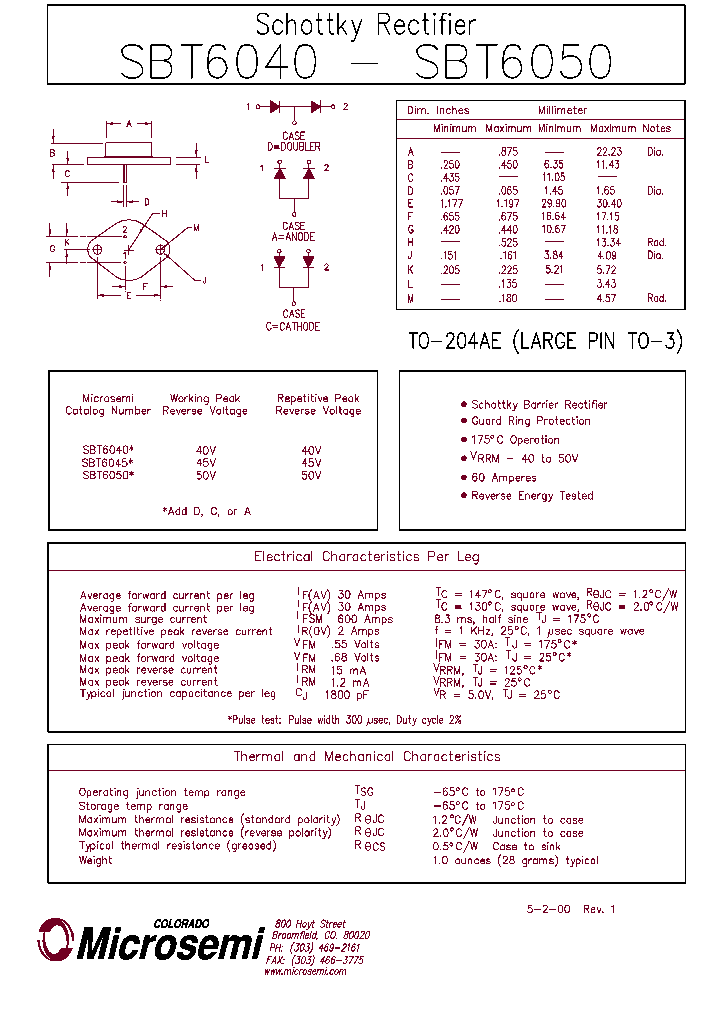 SBT6040_73462.PDF Datasheet