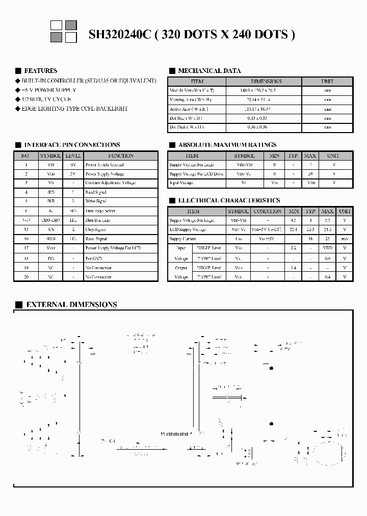 SH320240C_118514.PDF Datasheet