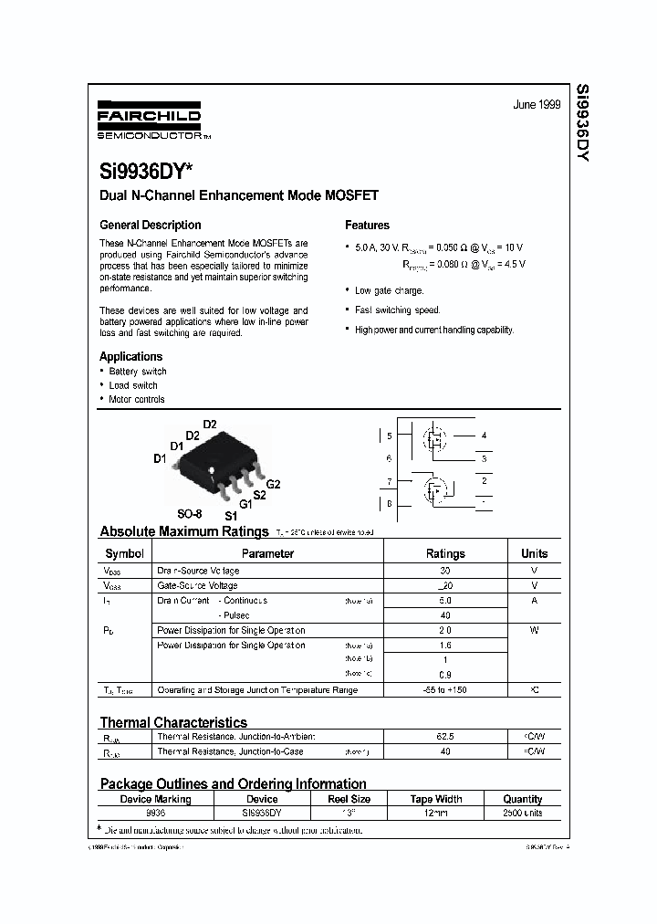 SI9936DY_164263.PDF Datasheet