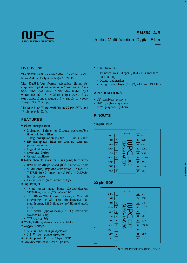 SM5841A_82005.PDF Datasheet
