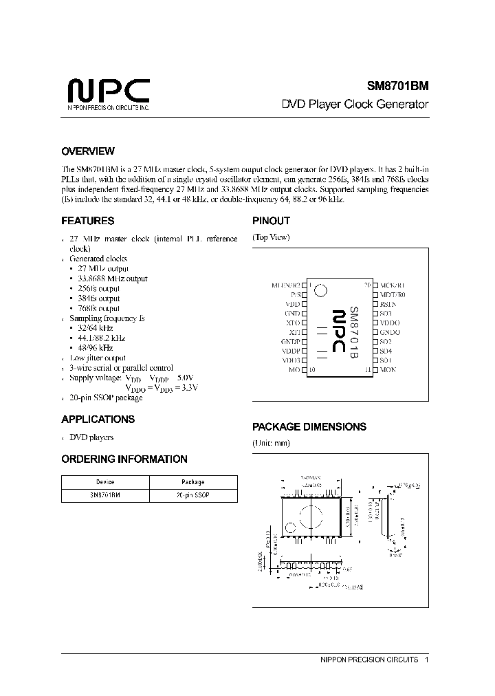 SM8701_173259.PDF Datasheet