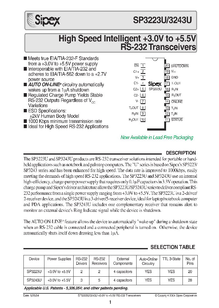 SP3223U_35897.PDF Datasheet