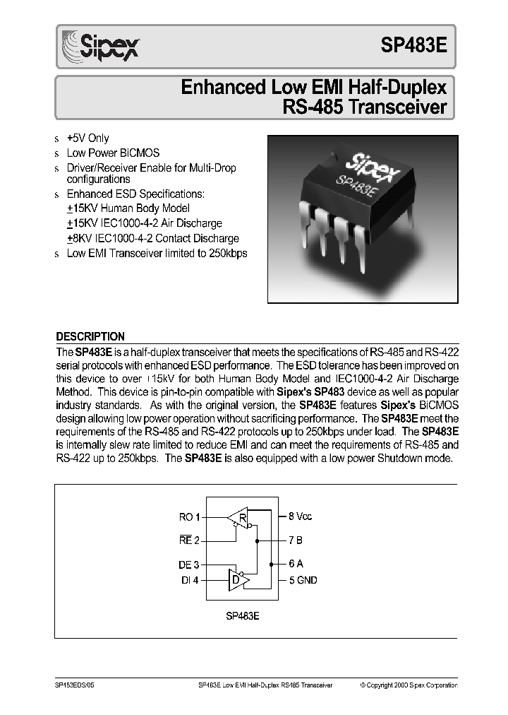 SP483E_91015.PDF Datasheet