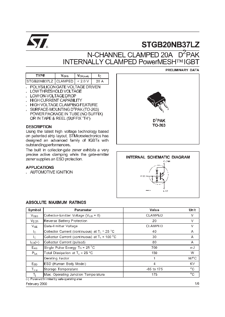 STGB20NB37LZ_77049.PDF Datasheet