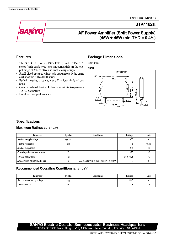 STK4182_181524.PDF Datasheet