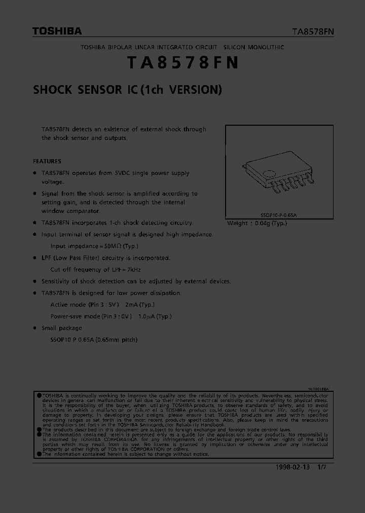 TA8578FN_71873.PDF Datasheet