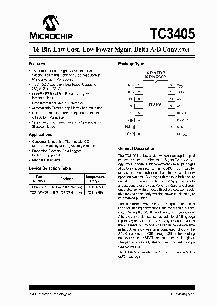 TC3405_71359.PDF Datasheet