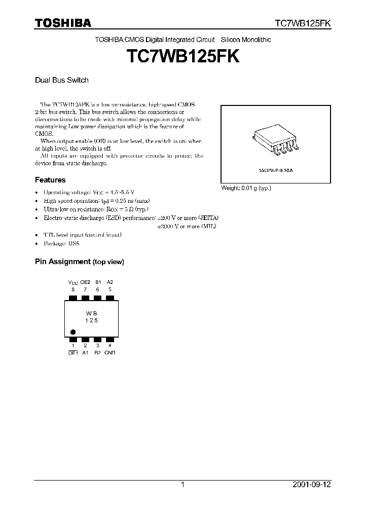 TC7WB125FK_52933.PDF Datasheet