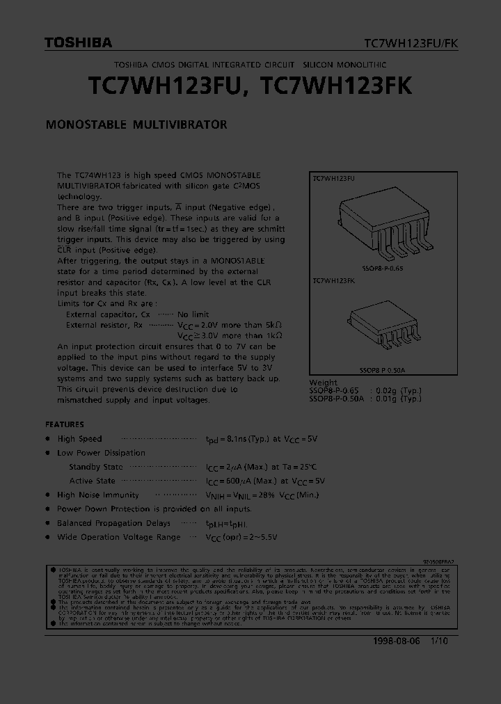 TC7WH123FU_36938.PDF Datasheet