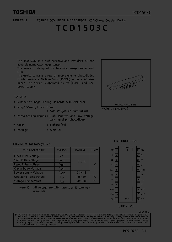 TCD1503_70164.PDF Datasheet