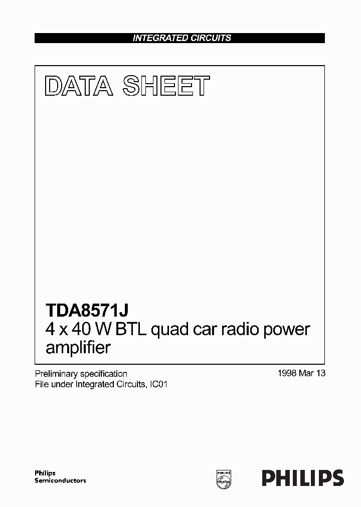 TDA8571_150353.PDF Datasheet