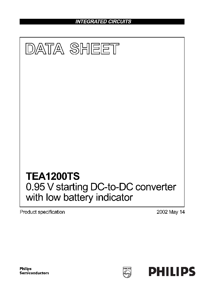 TEA1200TS_37109.PDF Datasheet