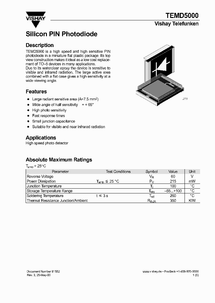 TEMD5000_164443.PDF Datasheet