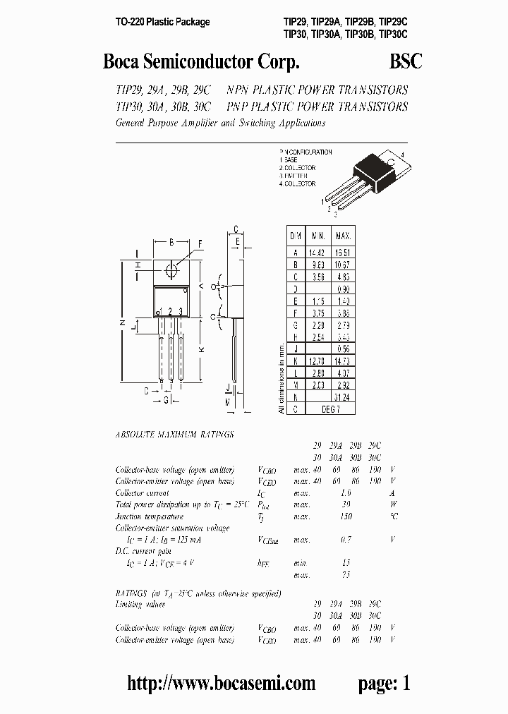 TIP29_69076.PDF Datasheet