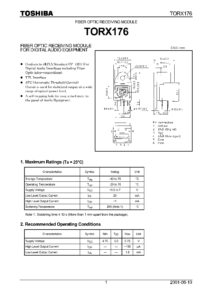 TORX176_137330.PDF Datasheet