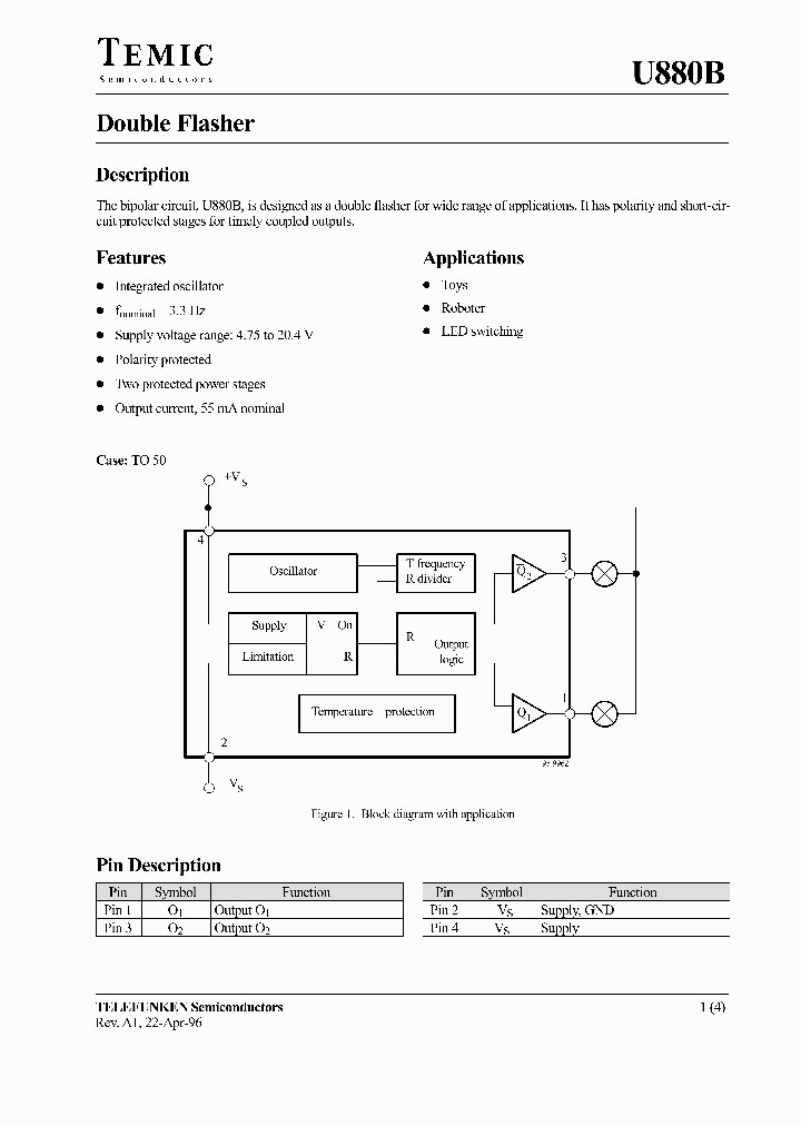 U880B_61587.PDF Datasheet