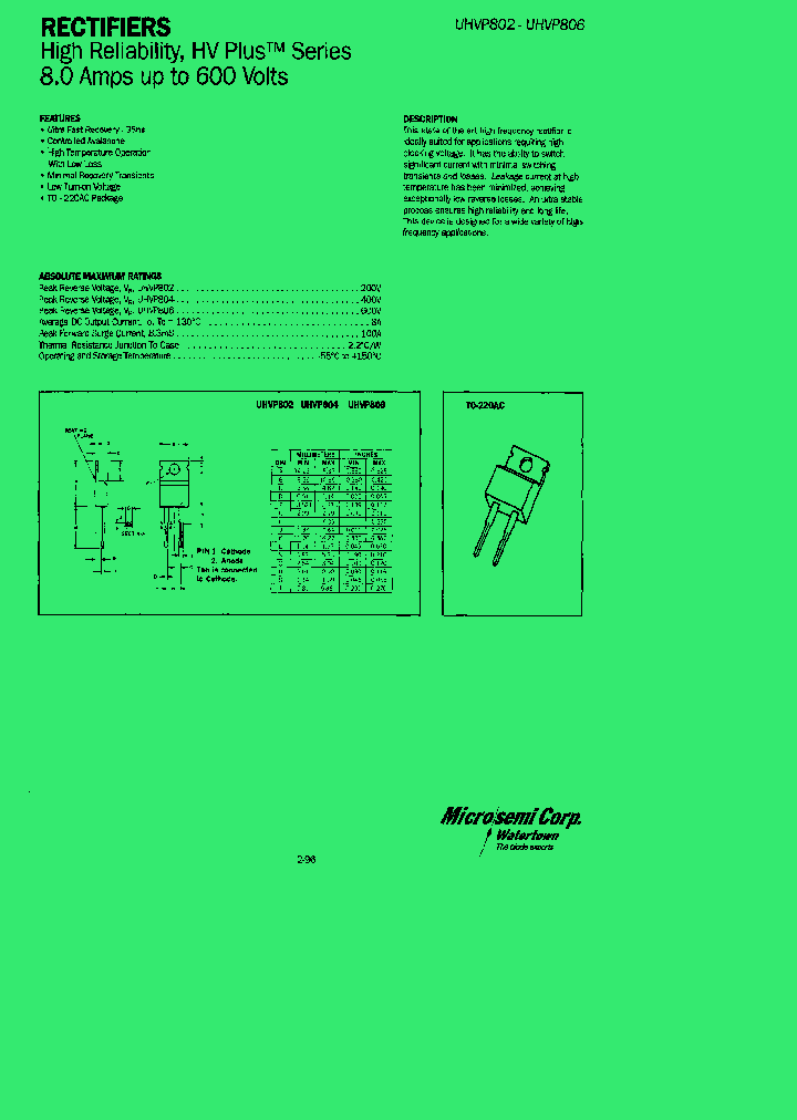 UHVP804_42148.PDF Datasheet