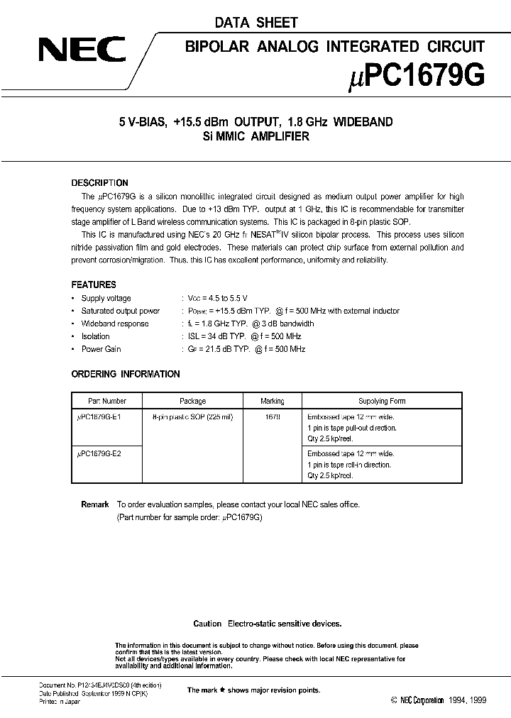 UPC1679_147685.PDF Datasheet