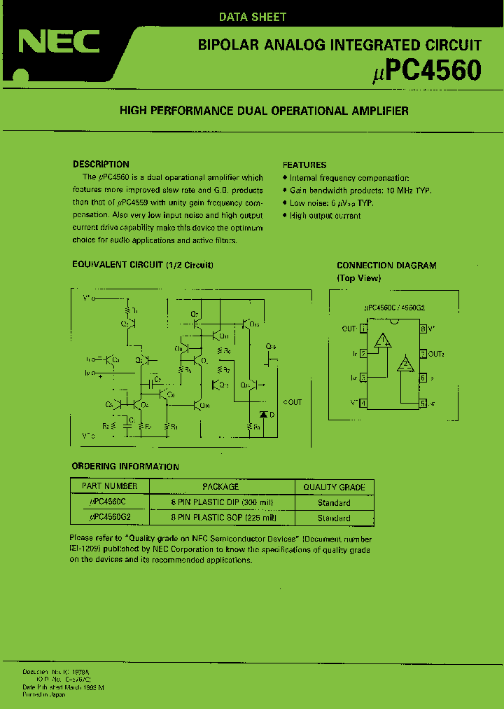 UPC4560_82464.PDF Datasheet