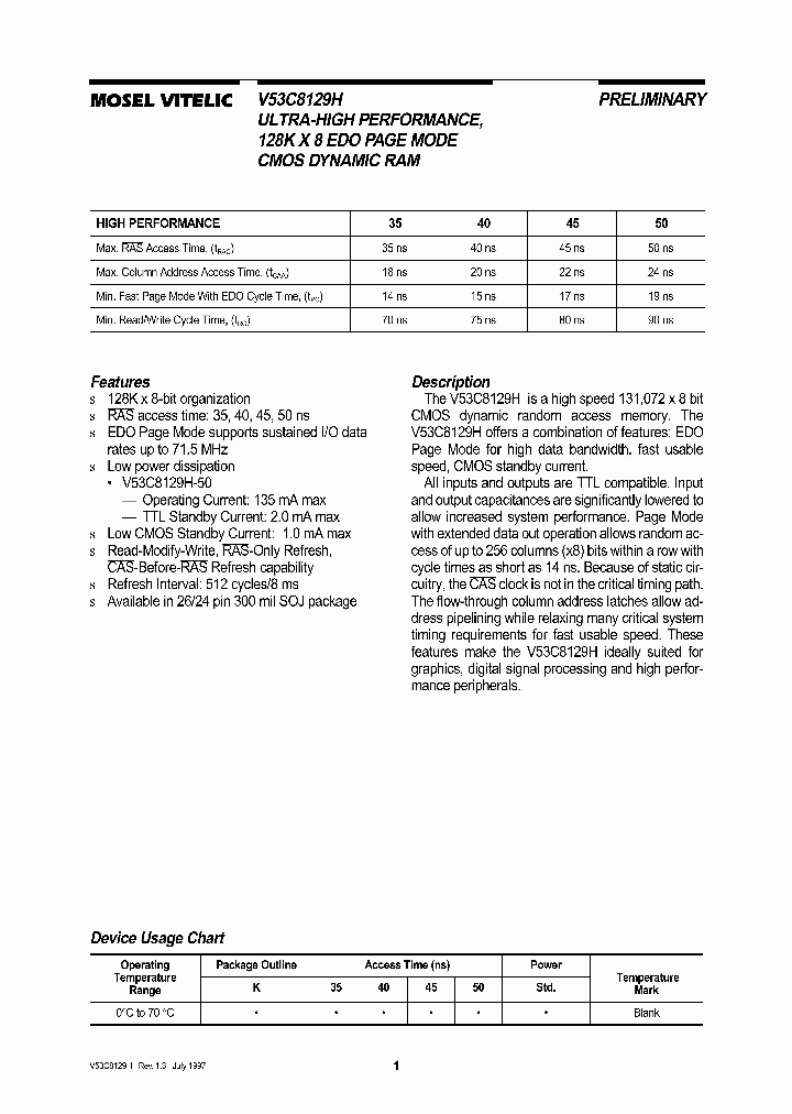 V53C8129H_87709.PDF Datasheet