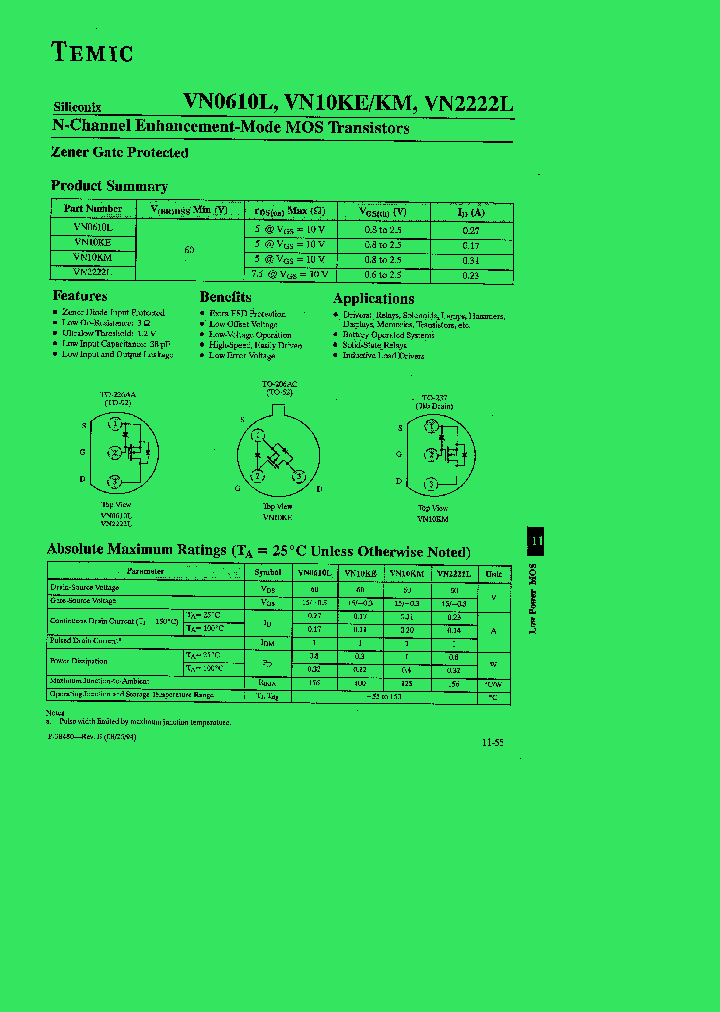 VN0610L_54777.PDF Datasheet