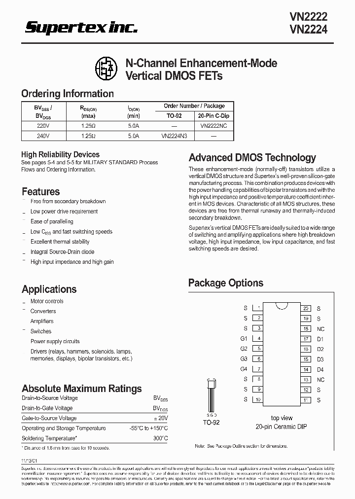 VN2222_54869.PDF Datasheet