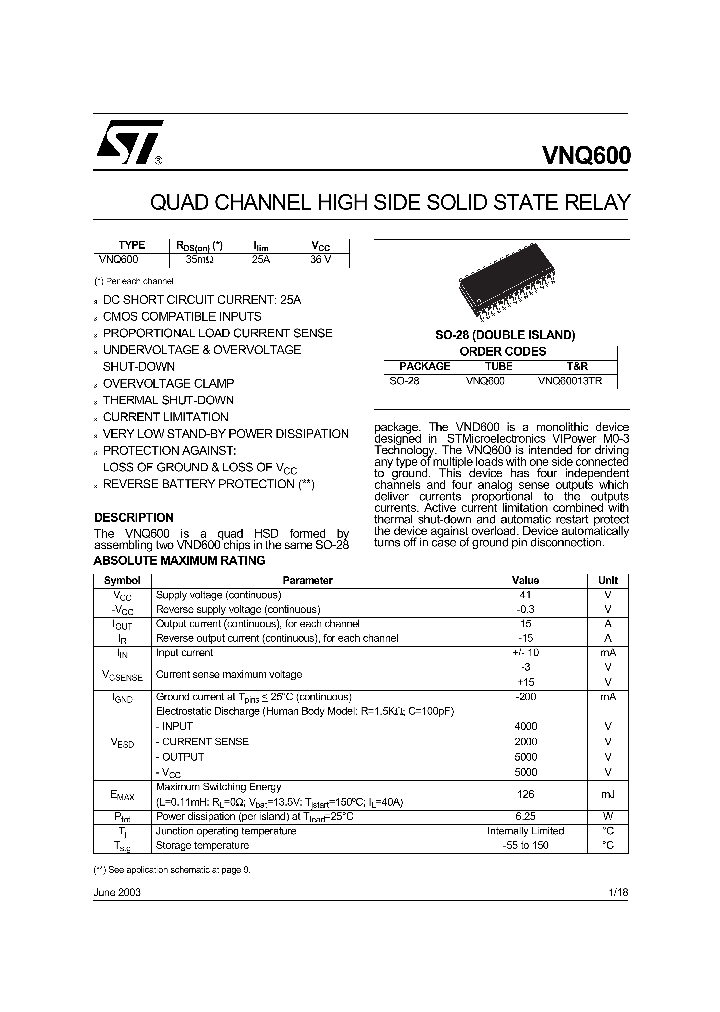 VNQ600_55042.PDF Datasheet