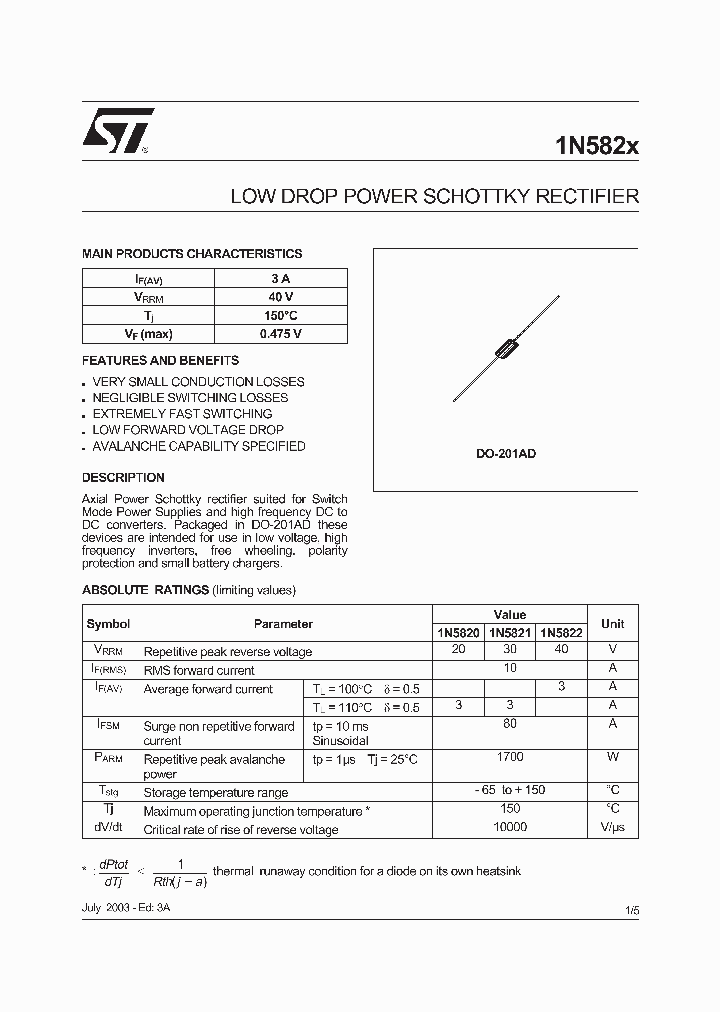 1N5821RL_261002.PDF Datasheet