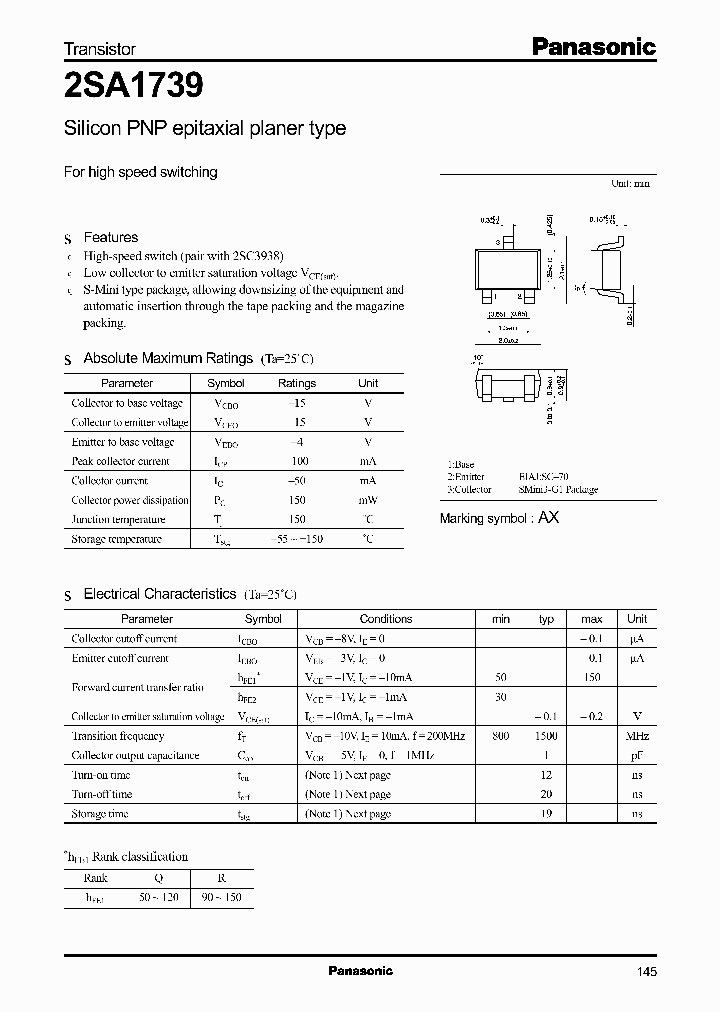 2SA1739_274995.PDF Datasheet