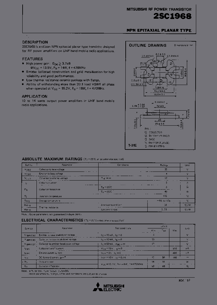 2SC1968_293310.PDF Datasheet
