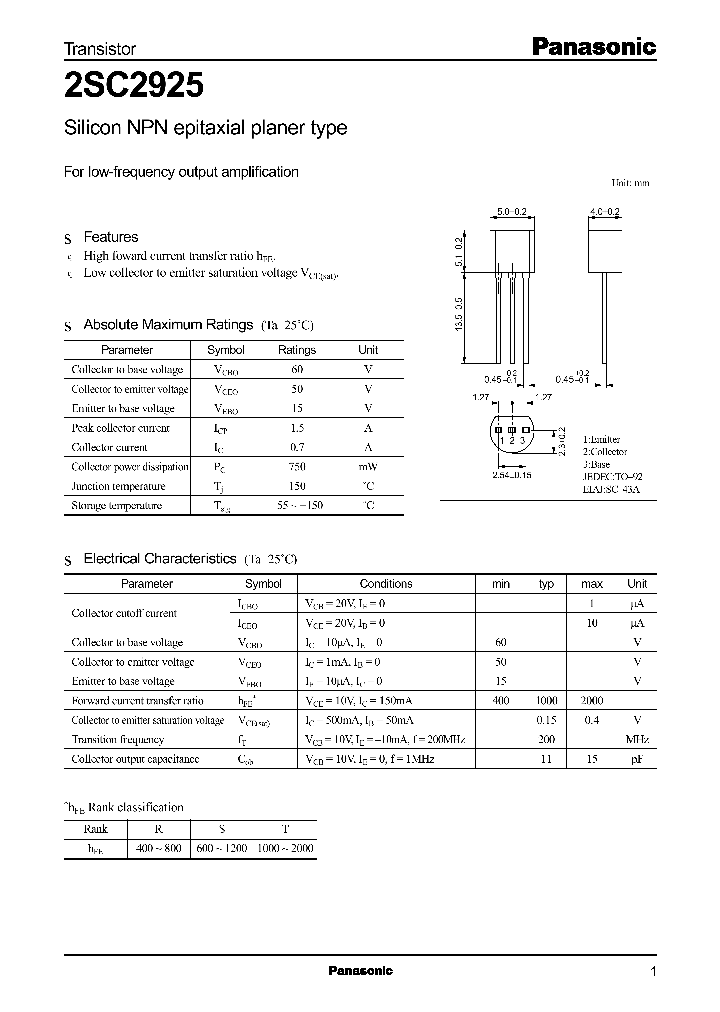 2SC2925_248311.PDF Datasheet