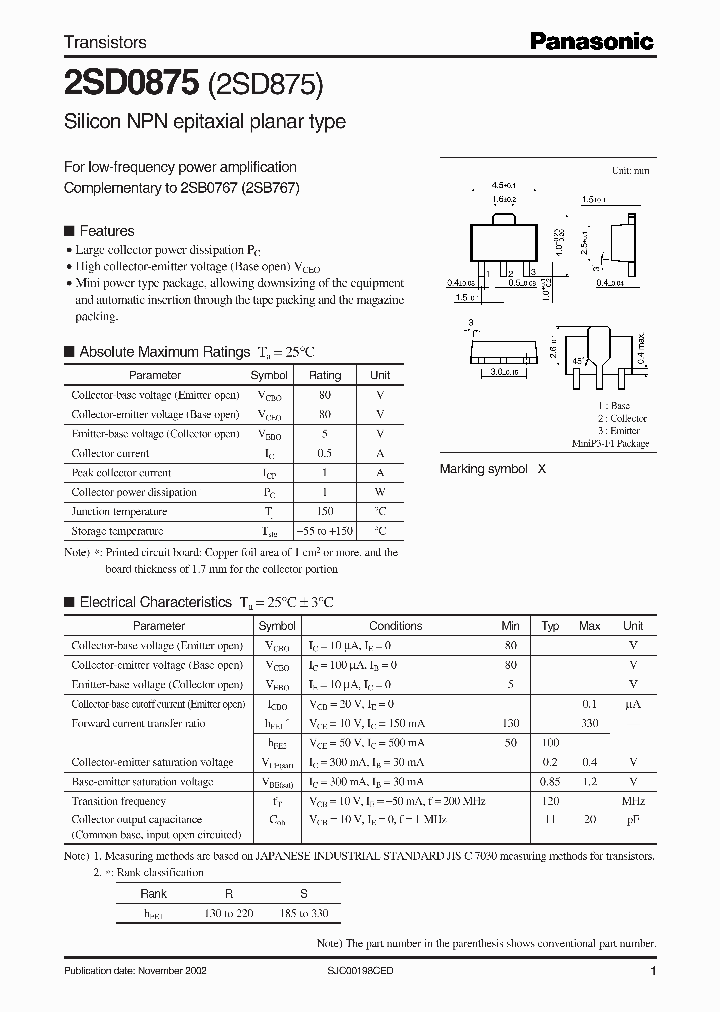 2SD0875_276672.PDF Datasheet