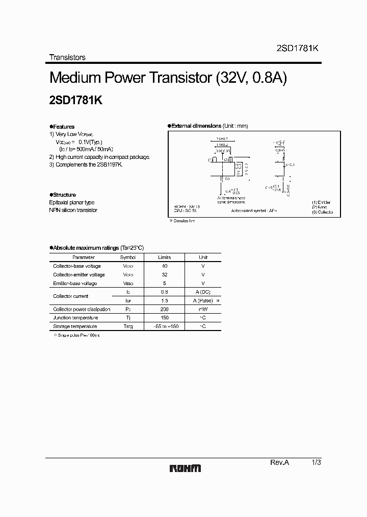 2SD1781K_304329.PDF Datasheet