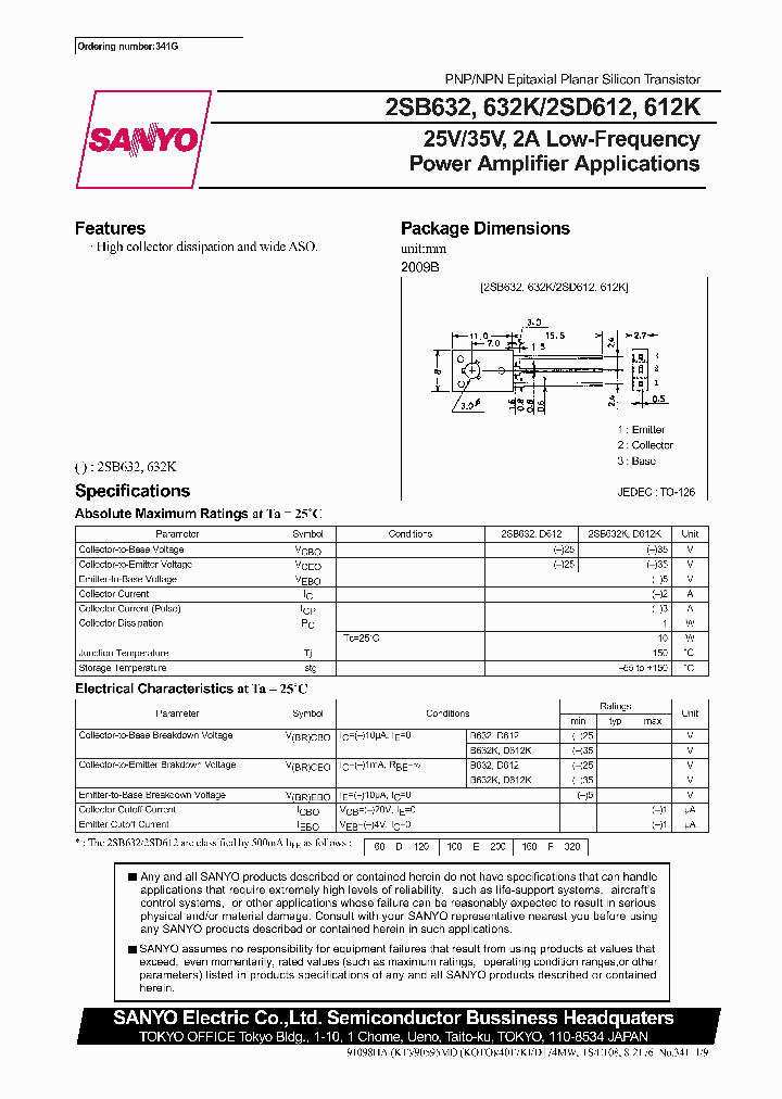 2SD612K_285423.PDF Datasheet