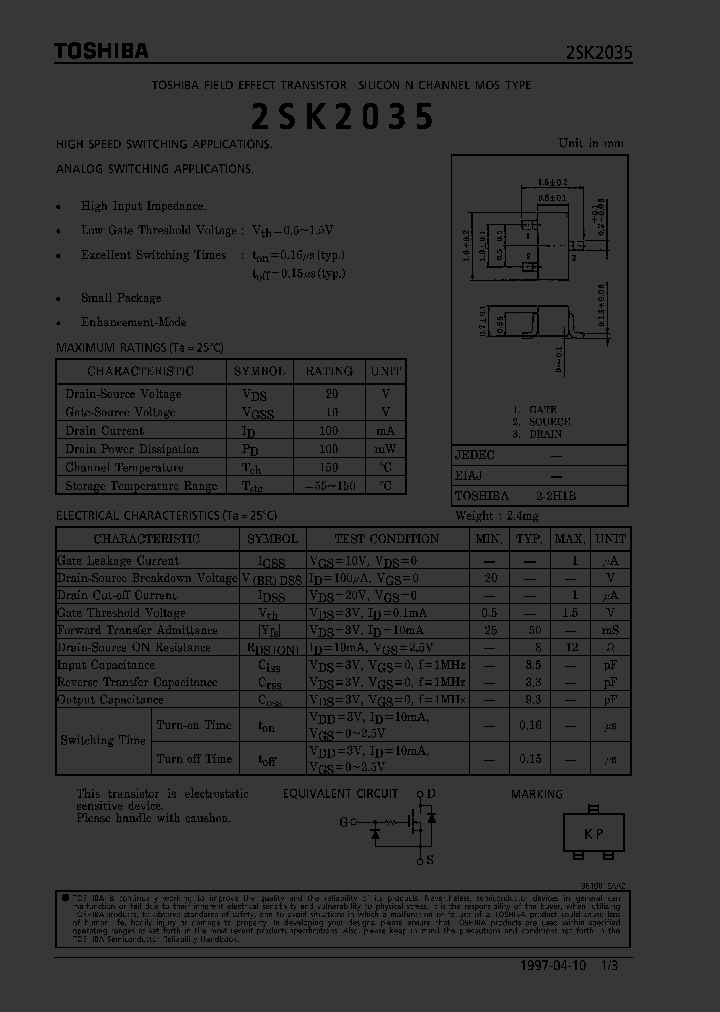2SK2035_269519.PDF Datasheet