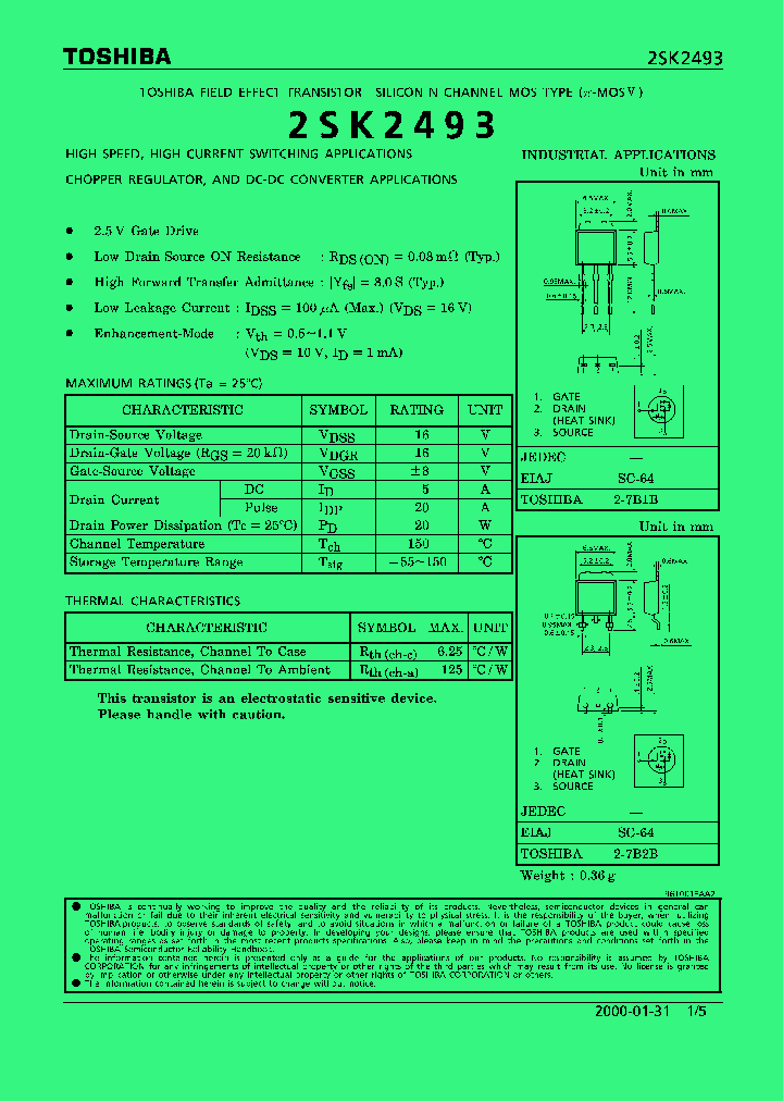 2SK2493_256109.PDF Datasheet