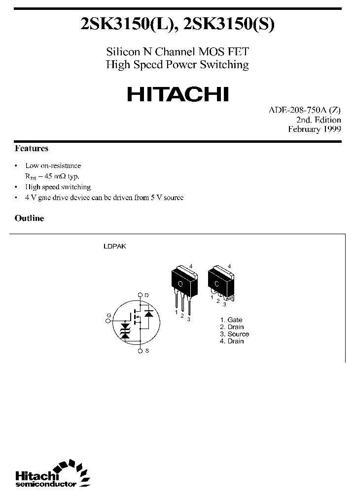 2SK3150_268246.PDF Datasheet