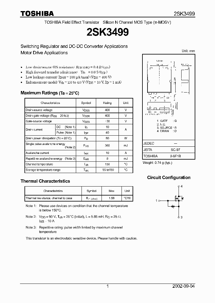 2SK3499_229752.PDF Datasheet