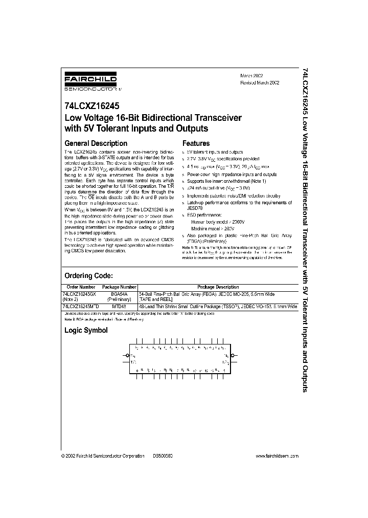 74LCXZ16245_275580.PDF Datasheet